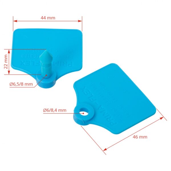 SET ΕΝΩΤΙΩΝ PRIMA-FLEX 4,4×4,6 ΓΙΑ ΠΡΟΒΑΤΑ (25 ΖΕΥΓΗ)