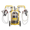 3764-aparat-de-muls-capre-4-posturi-1-bidon-inox-40-litri ΚΙΝΗΤΗ ΑΡΜΕΚΤΙΚΗ ΜΗΧΑΝΗ ΓΙΑ 4 ΚΑΤΣΙΚΙΑ 40lt