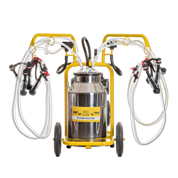 3764-aparat-de-muls-capre-4-posturi-1-bidon-inox-40-litri ΚΙΝΗΤΗ ΑΡΜΕΚΤΙΚΗ ΜΗΧΑΝΗ ΓΙΑ 4 ΚΑΤΣΙΚΙΑ 40lt
