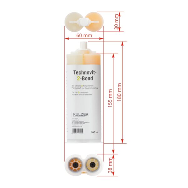 ΚΟΛΛΑ 2 ΣΥΣΤΑΤΙΚΩΝ 160ml ΓΙΑ ΤΙΣ ΟΠΛΕΣ ΤΩΝ ΖΩΩΝ