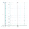 ΔΙΧΤΥ ΗΛΕΚΤΡΙΚΗΣ ΠΕΡΙΦΡΑΞΗΣ 50 ΜΕΤΡΑ 145cm