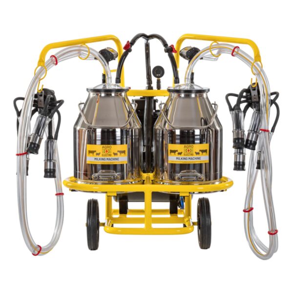 2360-aparat-de-muls-vaci-2-posturi-2-bidoane-inox-30-litri ΚΙΝΗΤΗ ΑΡΜΕΚΤΙΚΗ ΜΗΧΑΝΗ ΓΙΑ 2 ΑΓΕΛΑΔΕΣ 2x30lt