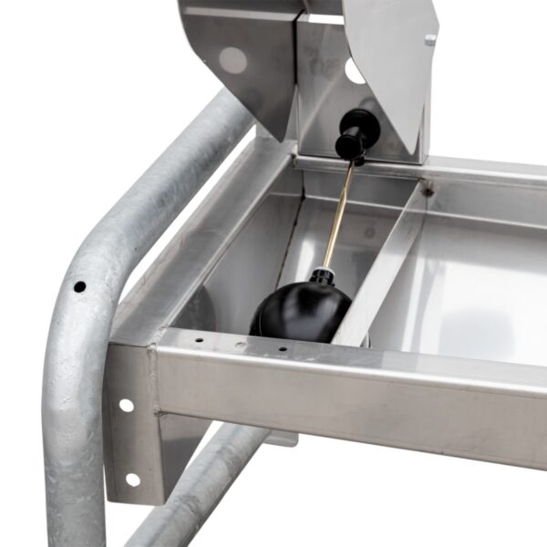 6341-adapatoare-inox-cu-picior-zincat-117-x-60-cm-50-litri ΑΝΟΞΕΙΔΩΤΗ ΠΟΤΙΣΤΡΑ - ΓΟΥΡΝΑ ΜΕ ΦΛΟΤΕΡ 50ΛΙΤΡΑ